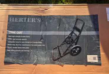 Wild game cart