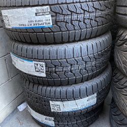 New Falken 235/55R18 All Terrain Tires