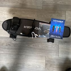 Voyager Neutrino Black Electric Standard Skateboard 72mm Wheels, with Bluetooth Remote  For Adults and kids 