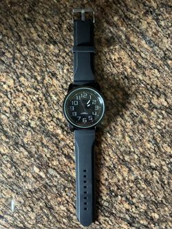 Black ONYK Quartz Water Resistant Watch
