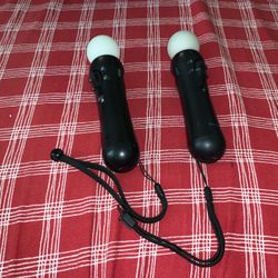 PLAYSTATION 4 MOTION MOVE CONTROLLERS 