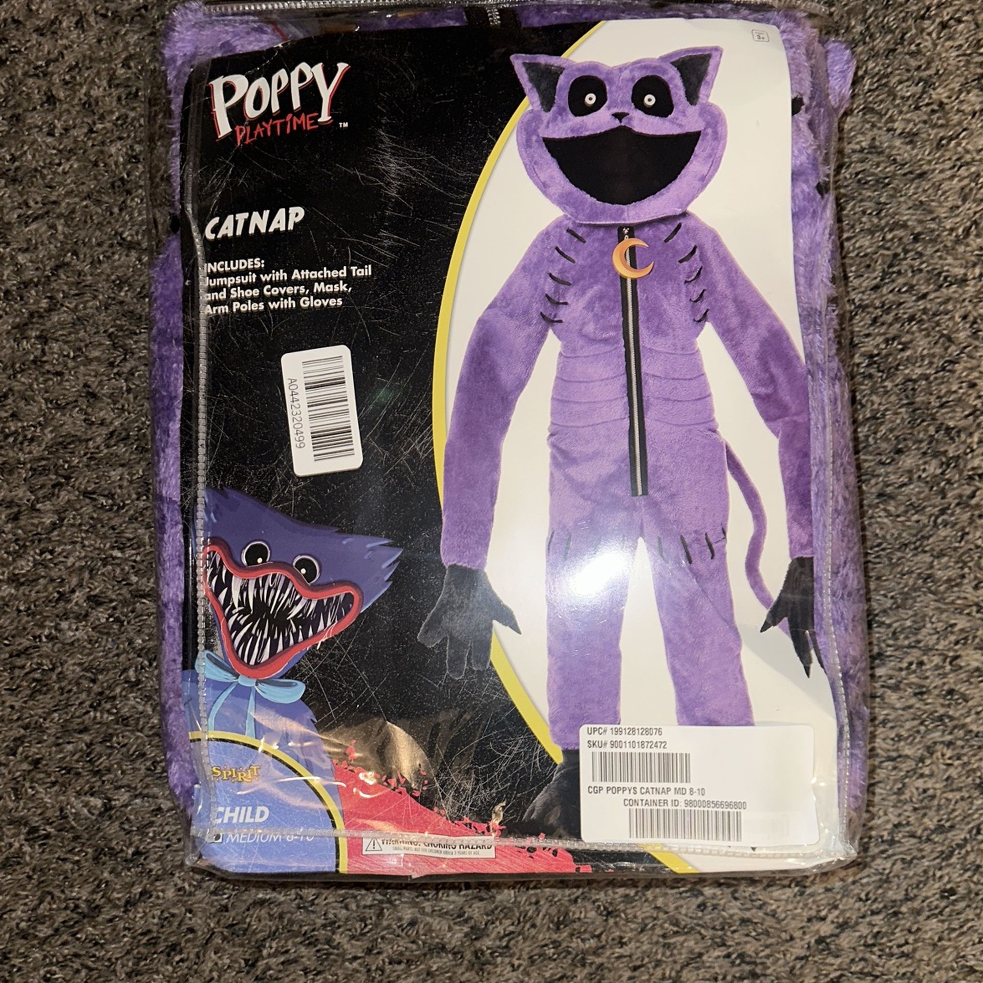 Kids CatNap Jumpsuit Costume - Poppy Playtime