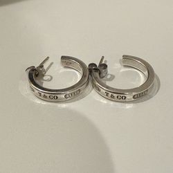 Tiffany 1837 Hoop Earrings 