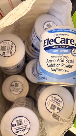 Elecare junior unflavored Exp jan  2027  We can trade with other formulas also any brand,