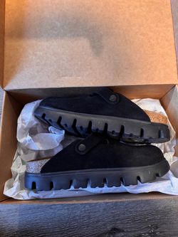 Black Boston Chunky Birkenstocks