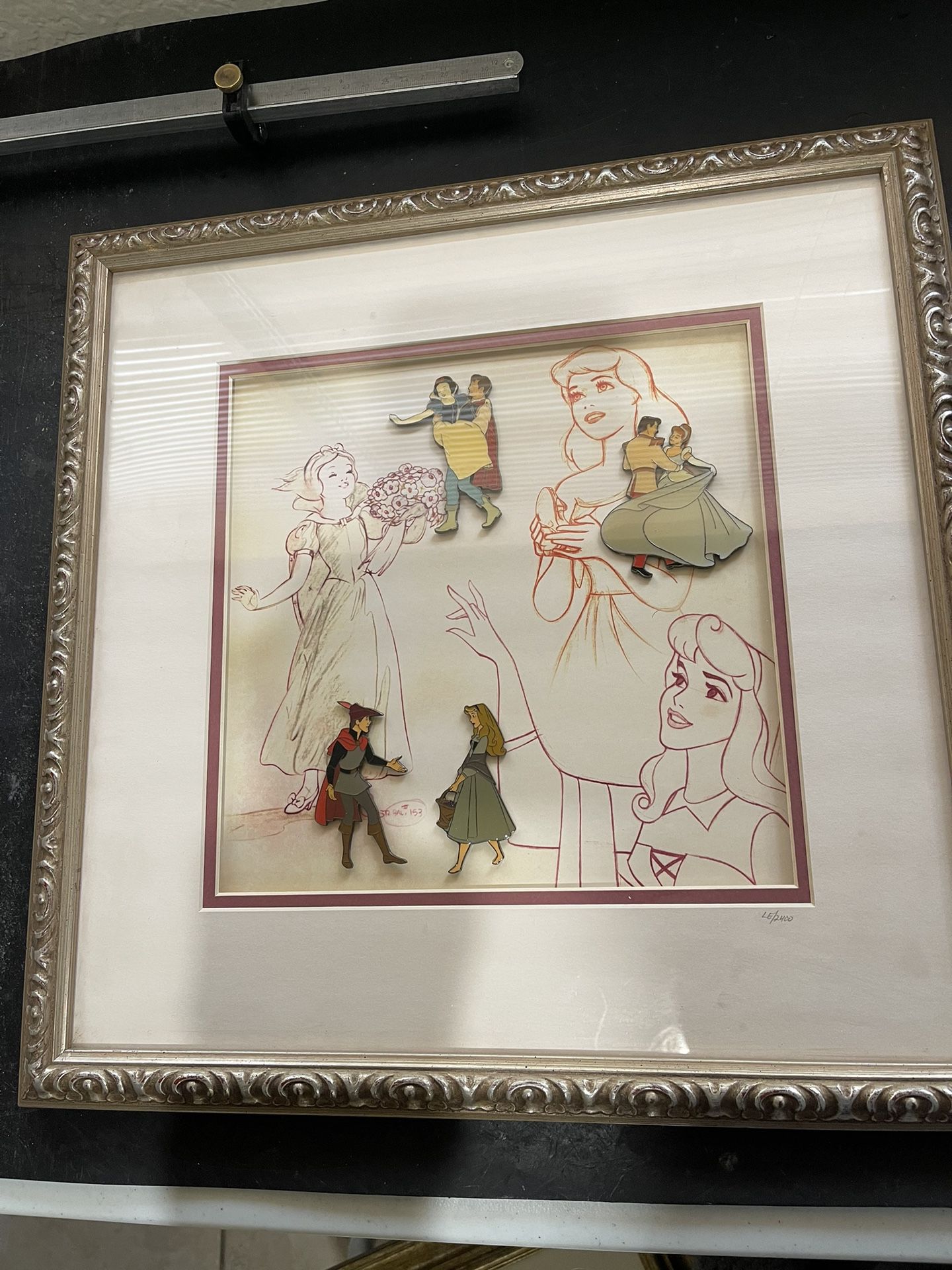 Official Disney Princess Framed Pin Collection 
