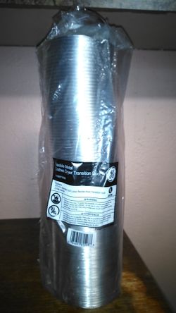 Frexible Metal Clothes Dryer Transition Duct