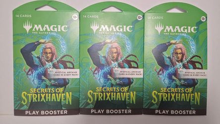 Magic The Gathering:Secrets Of Strixhaven Play Booster Sleeves