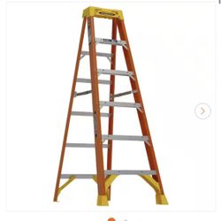 Werner 6 ft Fiberglass Step Ladder – Type IA (300 lb)