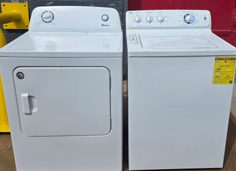 GE Washer & Amana Dryer
*Washer $199/ Dryer $230 or both for $399
Delivery & Warranty Available 

Our store address is:
1260 Highway 85 N
Fayetteville