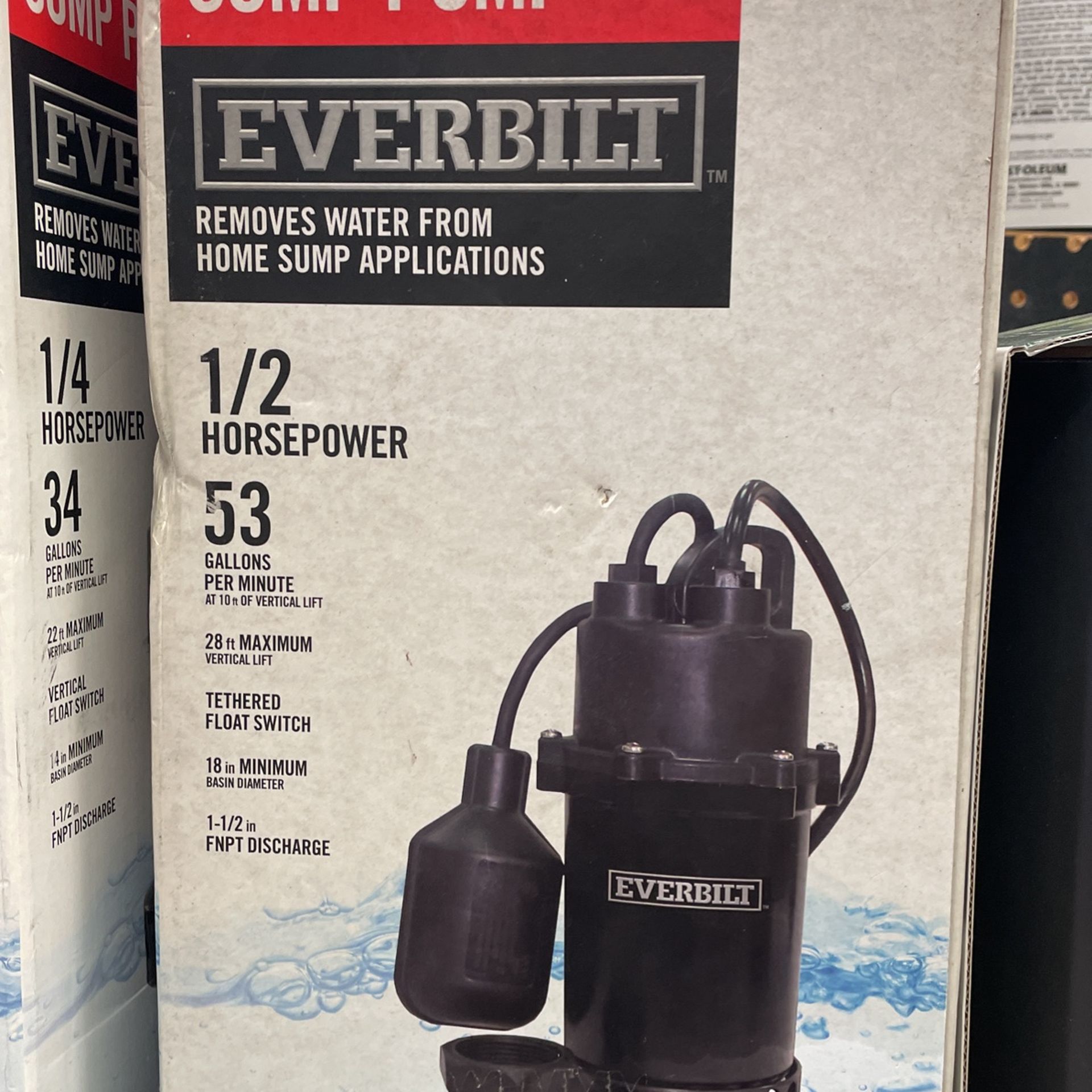 1/2 HORSEPOWER Pool Pump
