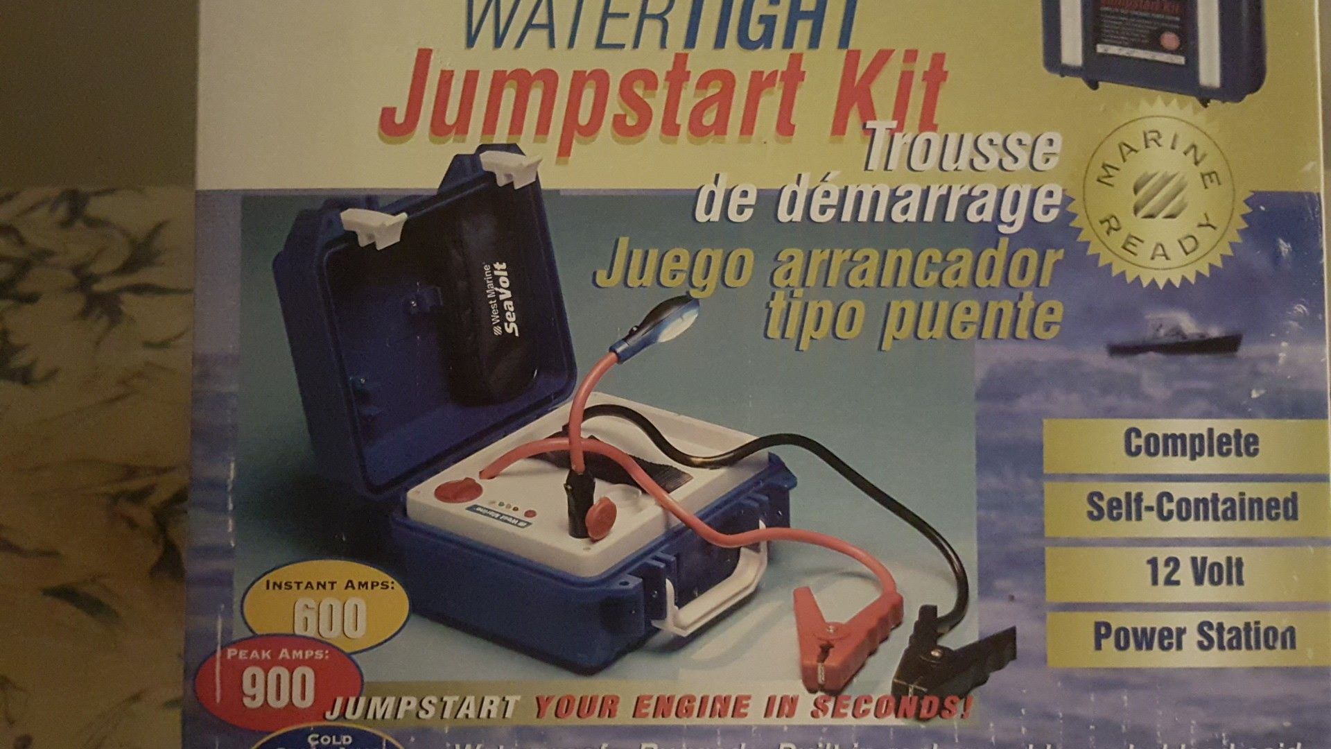 Boat jet ski jumpstart battery NEW waterproof