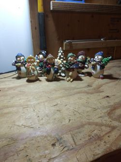 Snowman Poly Resin Christmas Decorations