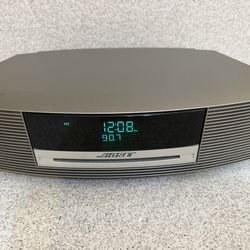 Bose Wave Music System III CD Player/AM-FM Radio Graphite Gray w/ Remote