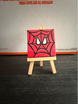 Mini spiderman canvas