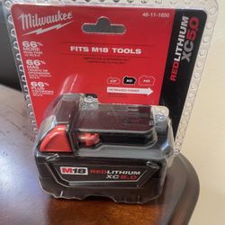 New Milwaukee Battery M18 XC 5.0