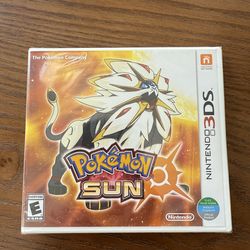 Pokémon Sun Nintendo 3DS Factory Sealed (UAE/Malaysia/Singapore Version)