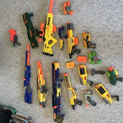 Assorted Nerf Guns