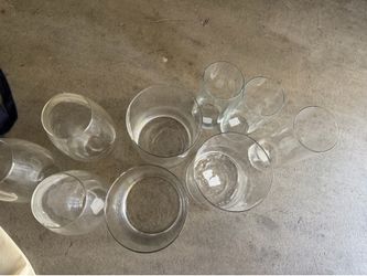 9 vases 3 different sizes