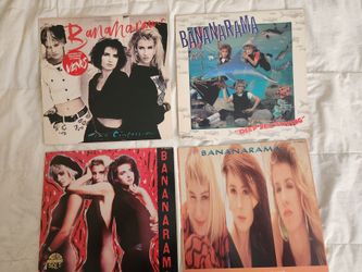 4 albums Bananarama & 1981 Go-Gos Beauty & the Beat