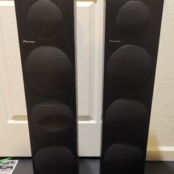 Pioneer SP-FS51-LR Pair Black Floor Standing Speakers By Andrew Jones