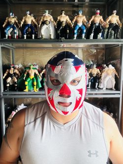 The Patriot Lucha Libre Mask Mexican Wrestling Adult Luchador Costume  Luchadores