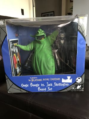 Oogie Boogie Vs Jack Skellington Boxed Set Nightmare Before