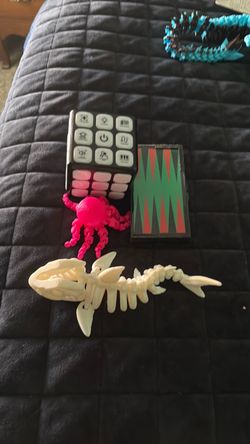 Mixed Toy Lot – Cube, Backgammon, 3d print toys