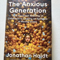 The Anxious Generation Hardcover Book