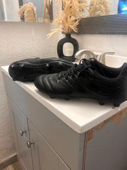 All Black Adidas Copa Pure IV Elite FG