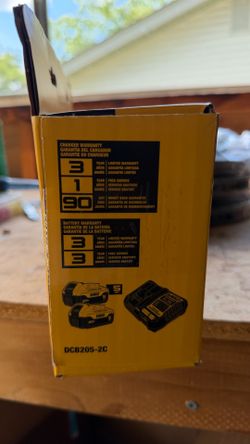 Dewalt battery