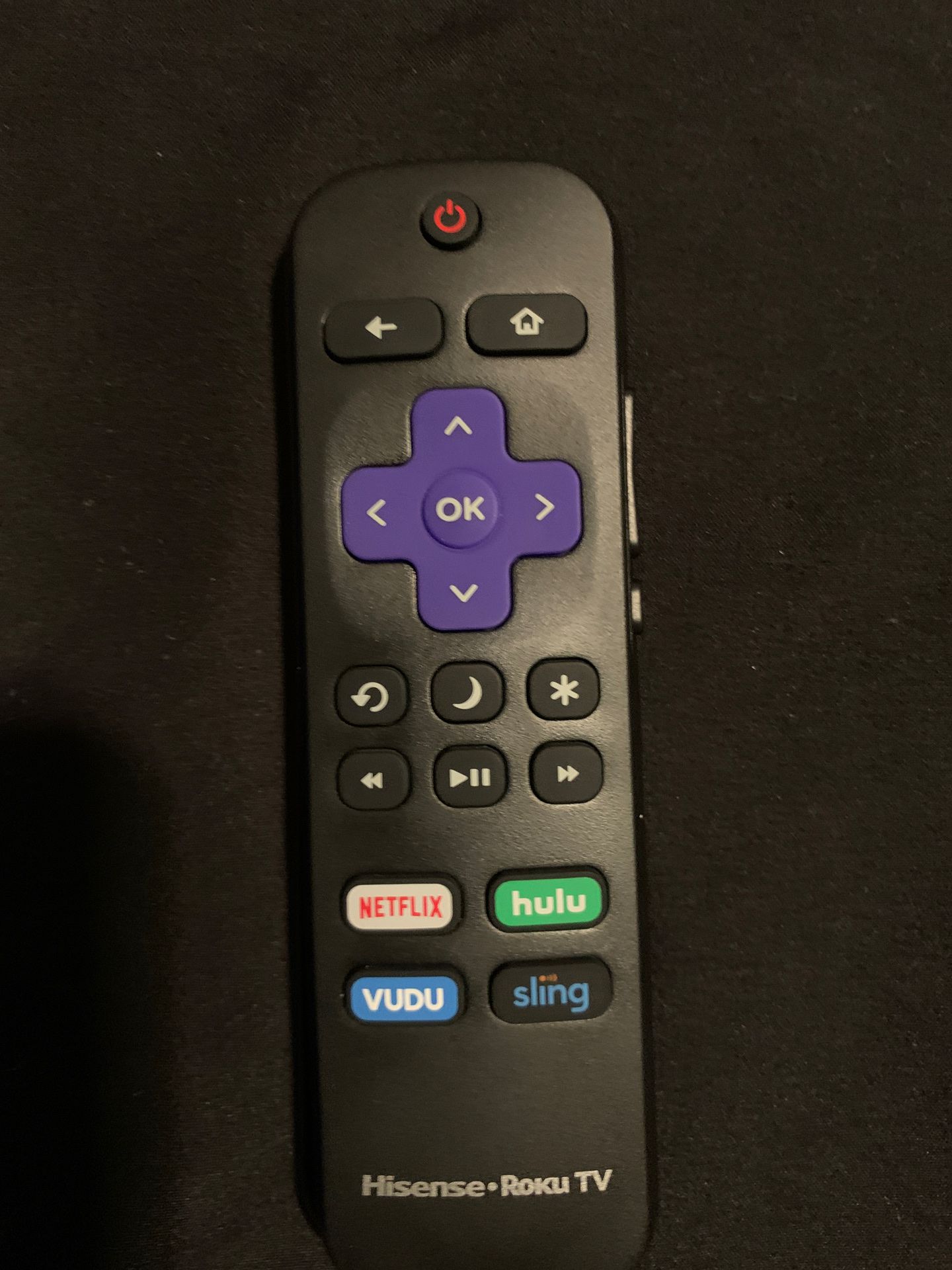 Hisense Roku Tv remote control