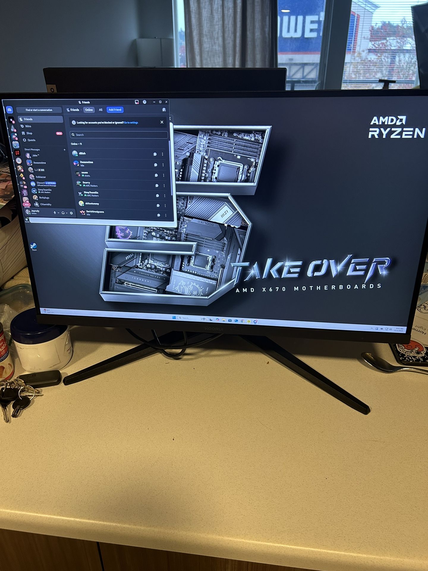 27” Koorui Monitor