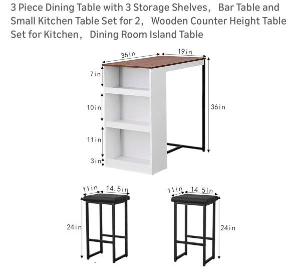 Bar Table With Stool