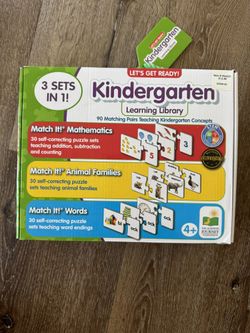 Kindergarten Learning Library