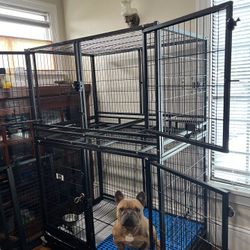 Homey pet stackable Cage 43"