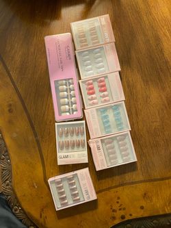 55 boxes acrylic assorted nail sets