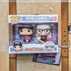 Wayne and Garth (Wayne's World) Target 2-Pack Funko Pop - Brand New In Box