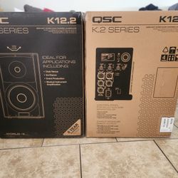 2 Speakers QSC k12.2 
