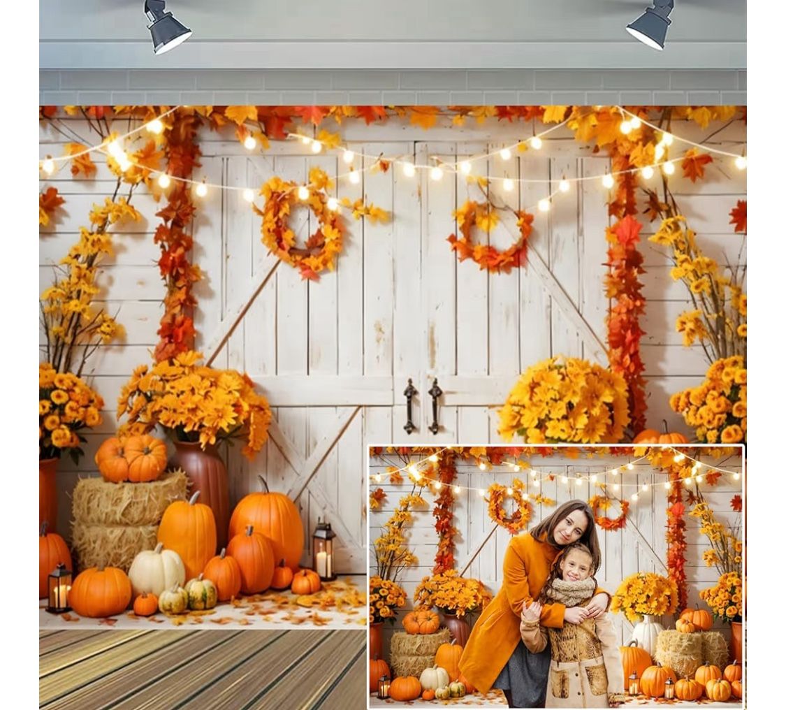 Fall Backdrop 10x8ft