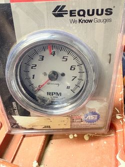$50 — Equus 5078 Tachometer, NEW IN PACKAGE