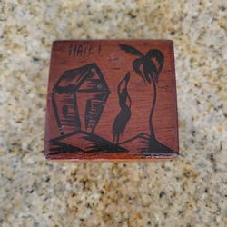 Trinket box from Labadee Haiti