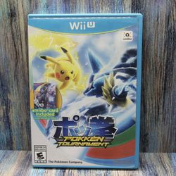 Pokken Tournament Pokemon (2016) Nintendo Wii U Wiiu Classic Game Complete Great