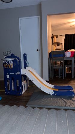 6 in 1 toddler slide