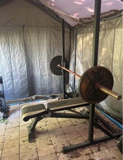 Gym Weights Squat Rack