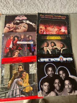 Lot of 6 Classic Vinyl Records
