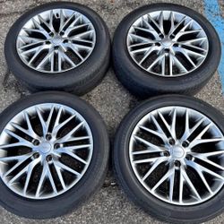 20” Dodge Durango Jeep Grand Cherokee Wrangler Commander Gladiator Summit Overland Rims Wheels Tires Set 