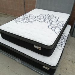 🌠full Size Mattress Pillow Top 12" Thick 