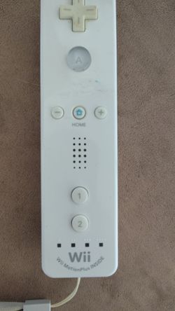 Nintendo Wii motion Plus controller
