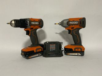 Ridgid 18V Drill & Impact Kit